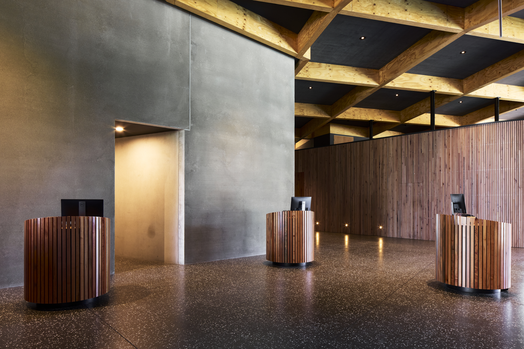Ready polished concrete