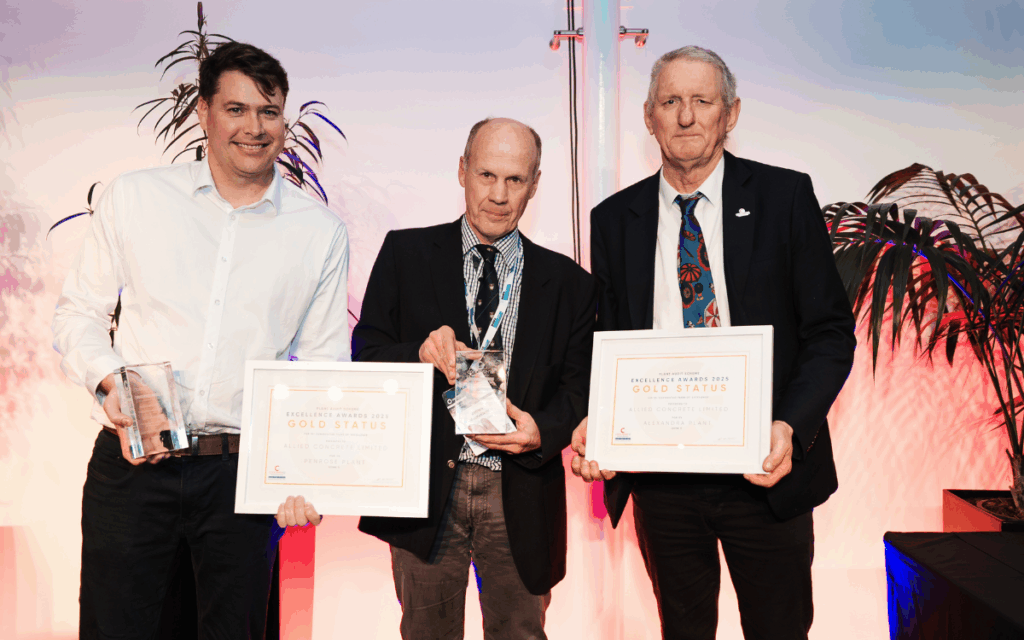 Allied Concrete Celebrates Success at the 2025 Concrete NZ Awards